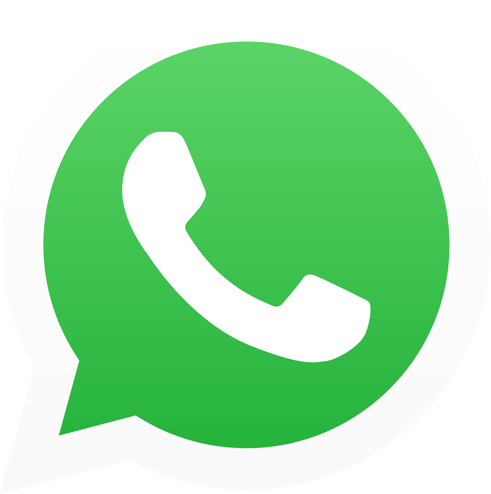 logo de whatsapp telefono verde